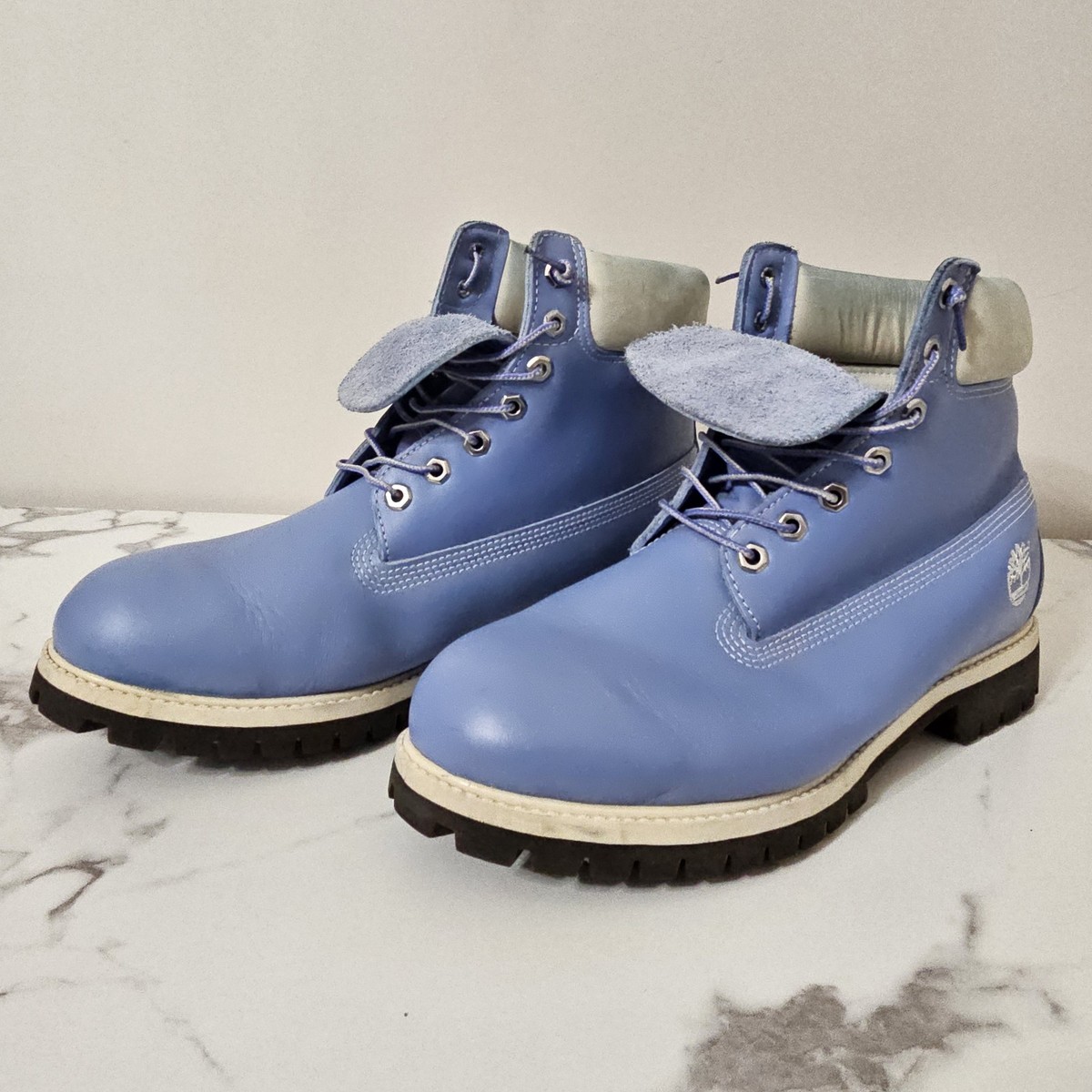 Timberland Boots Mens Size Baby Blue 27027