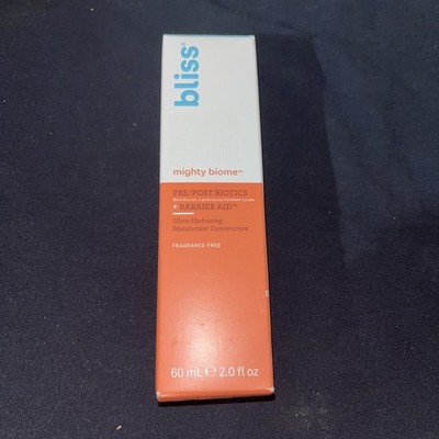 1 Bliss Mighty Biome Pre/Post Biotics + Barrier Aid Ultra Moisturizer MADE USA