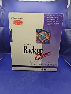 SEAGATE SOFTWARE SBE-NTSE-0002 BACKUP EXEC 7 VERSION FÜR WINDOWS NEU & VERSIEGELT