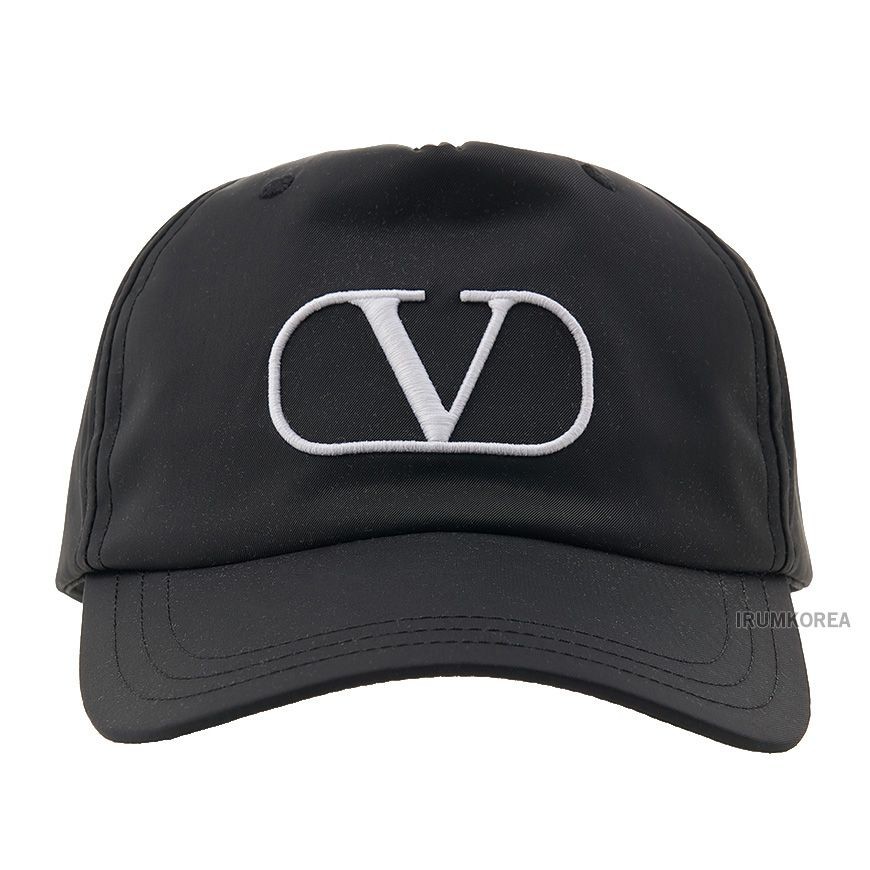 Valentino Men's V Logo Signature Baseball Cap 127069027 thumbnail 2