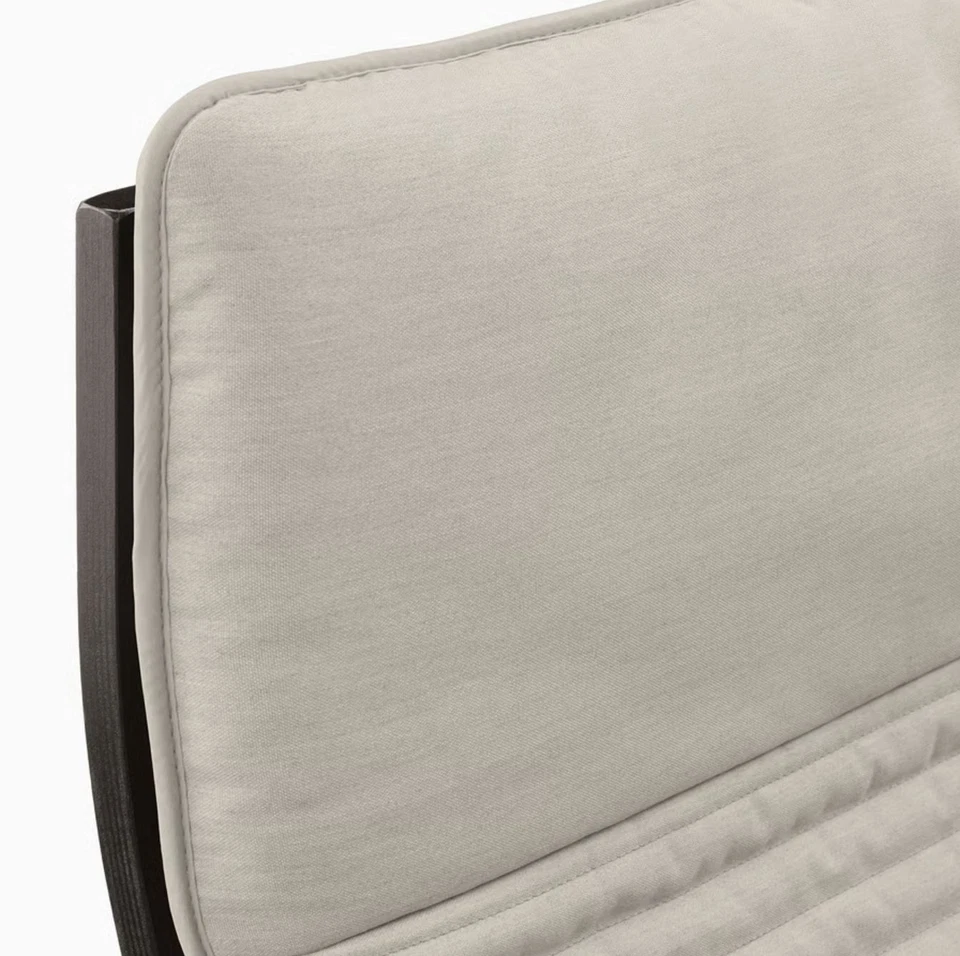 Mecedora IKEA POANG, negro-marrón/Knisa beige claro 294.292.61 - NUEVA Foto 4 de 4