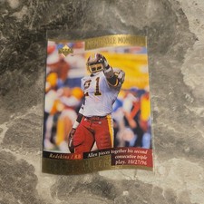 1997 Upper Deck Memorable Moments Terry Allen Washington Redskins #9