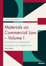 Johan Vannerom Materials on Commercial Law - ...