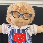 BEST Original Replacement Glasses for Vintage Cabbage Patch Kids - Solid Black