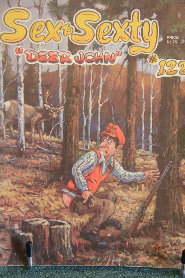 Sex to Sexty, seven issues, adult humor magazines, mostly 1970s, one 1981 Foto 3 de 4