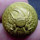 # 44- PRE CIVIL WAR, STAFF OFFICER BUTTON / HORSTMANN & CO. / NY / PHI