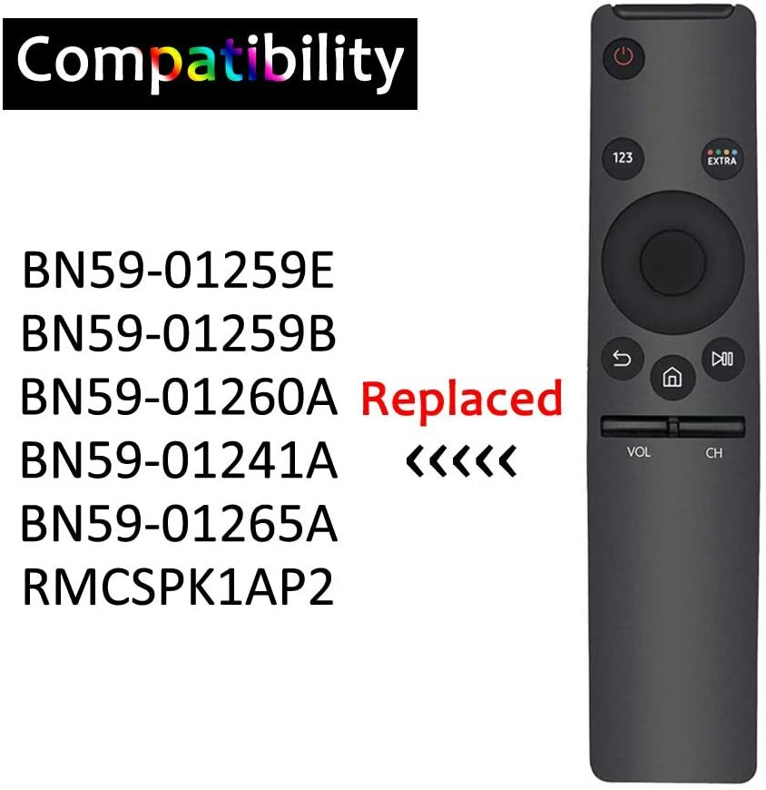 Tv Remote Control Samsung Uhd Tv Series Bluetooth Replace Remote