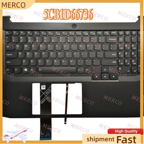 For Lenovo IdeaPad Gaming 3-15IHU6 3-15ACH6 US Keyboard Palmrest 5CB1D66736 NEW