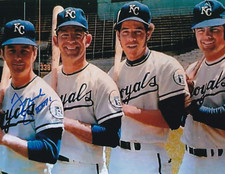 Freddie Patek (TOUGH AUTOGRAPH) KC ROYALS SIGNED 8x10 PHOTO AUTOGRAPHED PROOF