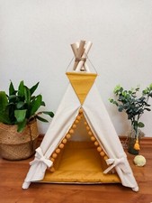 Teepee Cat Tent Dog house Indoor Pet Bed House for pets