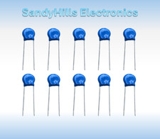 Image of High Voltage Ceramic Disc Capacitor, 5 pF to 100 nF, 1 kV - 2 kV - 3 kV.