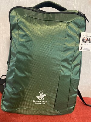 Beverly Hills Polo Club BackPack Rücksack Grün Einheitsgröße,