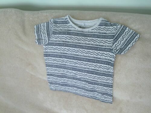 T-shirt Garçon Primark Bleu 3-4 Ans Coton Col Rond Manches Courtes - Game Over