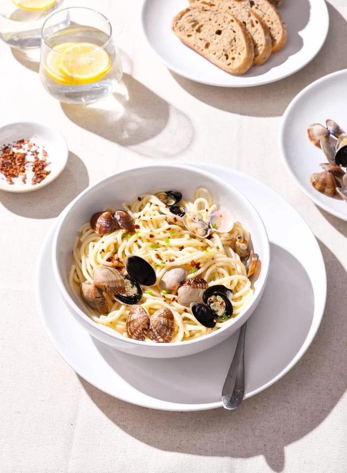 Pasta Bowls 45 Oz, Salad Bowls Set for Serving Soup, Pasta, Noodle, Dinner, Larg - Image 2 of 4