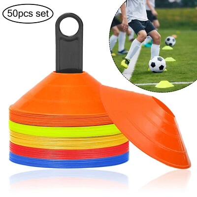 YUENFONG 50er Markierungshütchen Markierungsteller Trainingshütchen Training Hütchen NEU