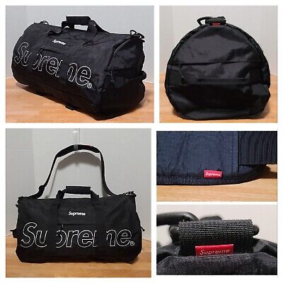 Supreme Duffle Bag SS17 Black