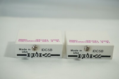2 Pack OPTO 22 IDC5B INPUT MODULE, NEW, FREE 2-3 Day Ship!!!