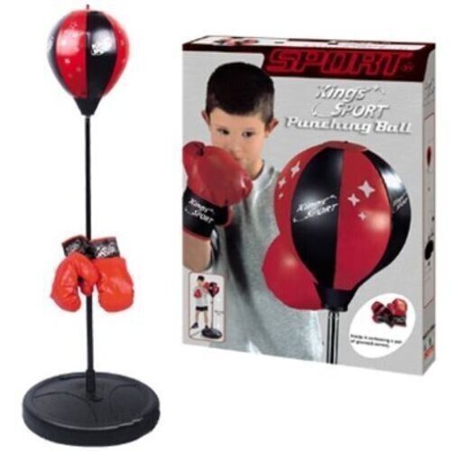 Saco de boxeo deportivo 43" Kings con guantes de boxeo para niños - Imagen 1 de 3