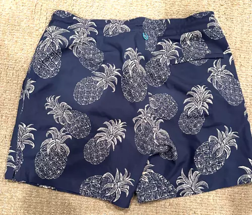 Outrigger Canoe Club Tori Richard Men's Swim Trunks Lined L 34 Cotton Poly