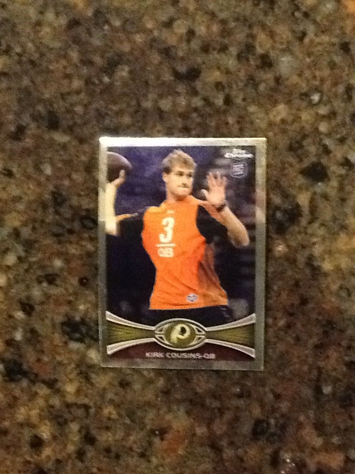 2012 Topps Chrome Kirk Cousins Rookie Card #146, Great Looking Card
