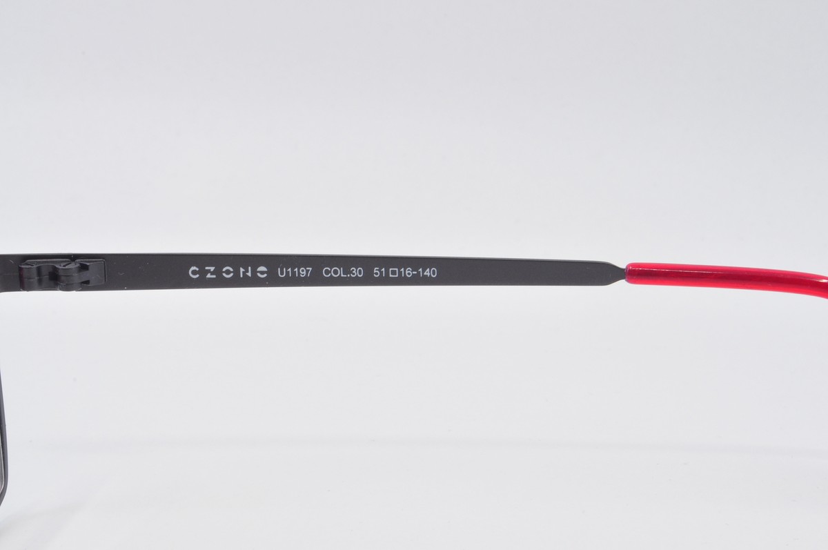 C-Zone Eyeglasses U1197 30 Red, Size 51-16-140 | eBay