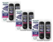 Nicorette QuickMist SmartTrack Coolberry Mouth Spray 2 150 Pack 3 Expiry 2028