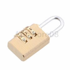 3-Digit Resettable Brass Password Lock Combination Padlock 53x21mm 3-S