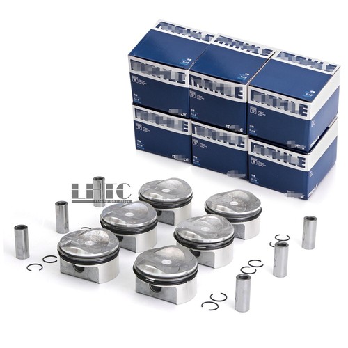 6x Pistons Rings Set STD Φ85.5mm For Audi A4 B8 A5 A6 C6 Q5 3.2 FSI