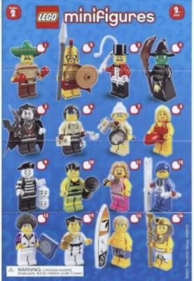 serie 2 minifigures lego
