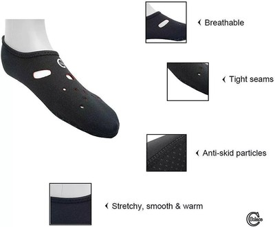 2 Paar Unisex Advance Anti Rutsch Rutschfest Barfuß für Fitnessstudio Yoga Tauchen & Schwimmen