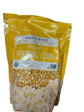 USDA Organic Yellow Popcorn Kernels - 28oz bag EXP 10/2025