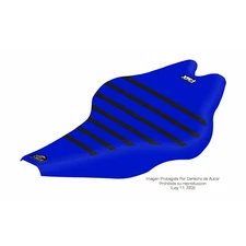 FMX Blue & Black RIBS Seat Cover for Yamaha YFZ 450R FREE SHIPMENT INCLUDED