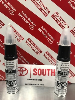 Genuine Toyota Lexus OEM Touch Up Paint 218 Attitude Black