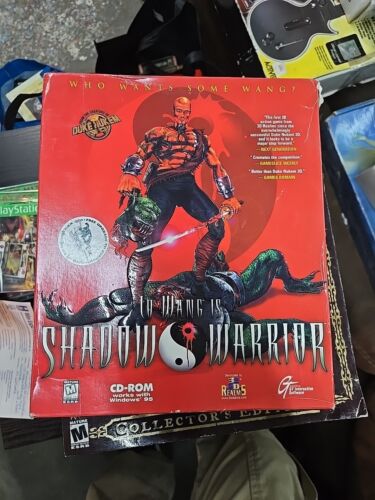 Lo Wang is SHADOW WARRIOR (PC, 1997) Big Box NEW Sealed