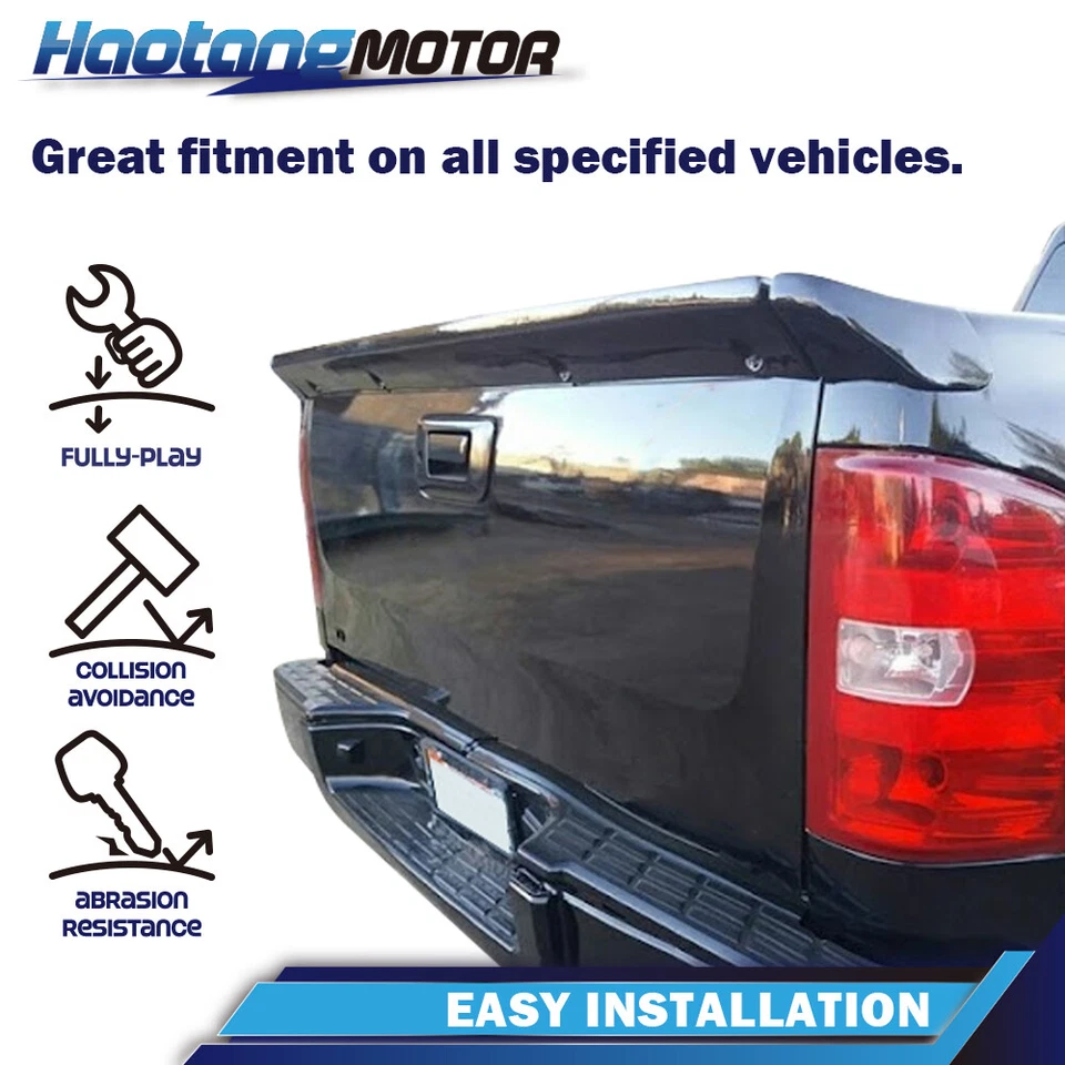 Alerón intimidador puerta trasera apto para Chevy Silverado Sierra 1500 1999-2006 Foto 3 de 4