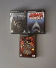 Playstation 2 Pirates Black Buccaneer Jaws King Kong Black Label WORKING CIB