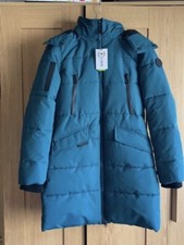 Noize Woman’s Vegan Warm Teal Coat/jacket