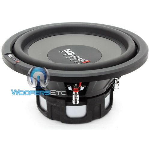 MB Quart DWI 252 (DWI252) 10" Dual 2 Ohm Discus Serie Subwoofer NEU - Bild 3 von 7