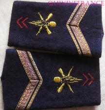 PFE150 - FOURREAUX D'EPAULE INFANTERIE - SERGENT