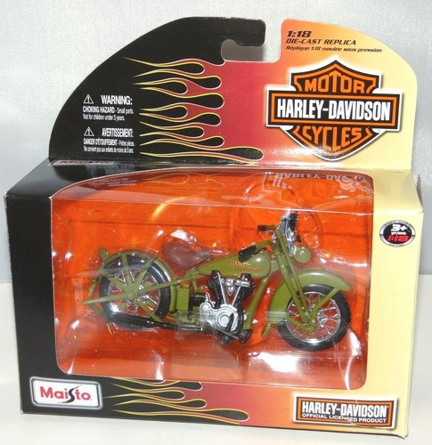 Maisto Harley Davidson 1928 JDH Twin Cam Motorcycle Diecast 1:18 Series 24