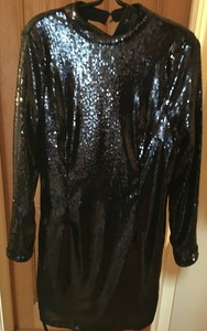 m and s sequin dress