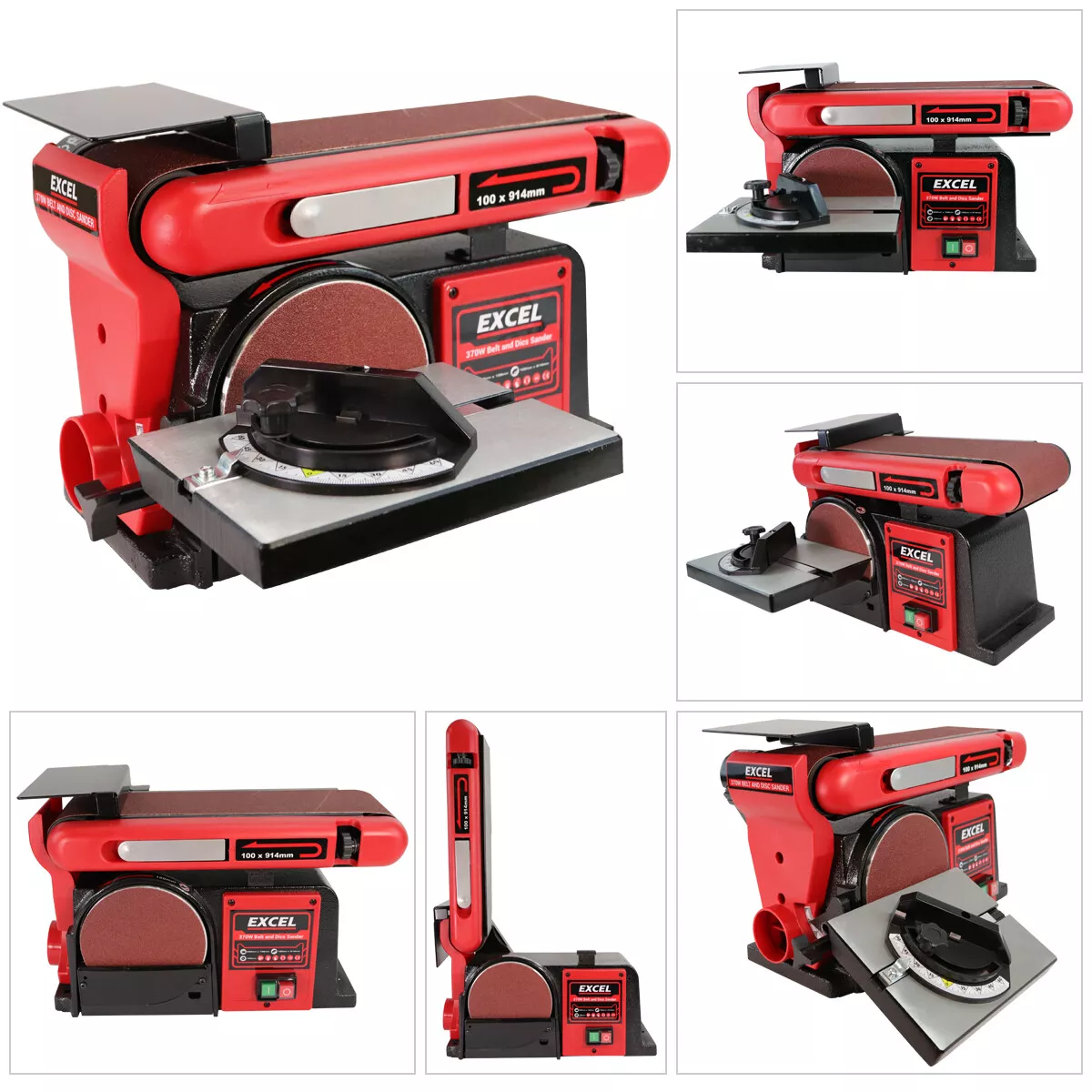 Linisher machine clearance