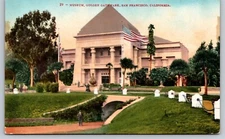 Postcard Museum Golden Gate State Park San Francisco California