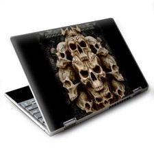 Skins for Lenovo Yoga 710 11" Decals wrap Wicked Skulls Tattooed