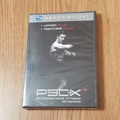 Extreme Home Fitness Tony Horton P90X Beachbody Upper Abs Core Plus DVD New