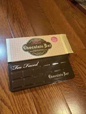 NWB Too Faced Chocolate Bar Eyeshadow Collection Palette (16 Shades) *RARE*