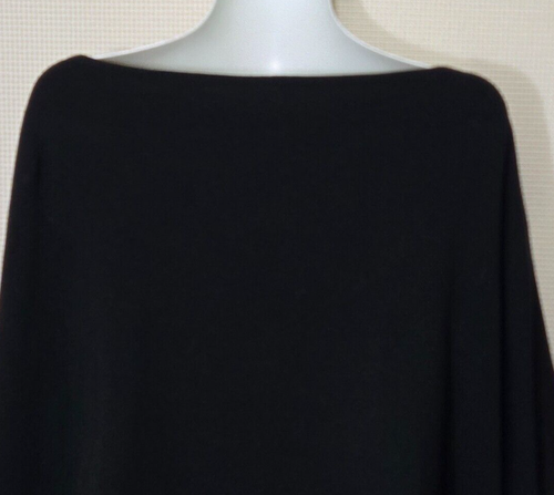 Beyond Yoga Sweatshirt Top Womens Small Black Long Sleeve Wide Neck Work Out - Picture 6 of 10