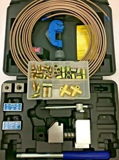 LAND ROVER DEFENDER Cupro Nickel Brake Pipe Set Plus Vice Mounted Flaring Tool