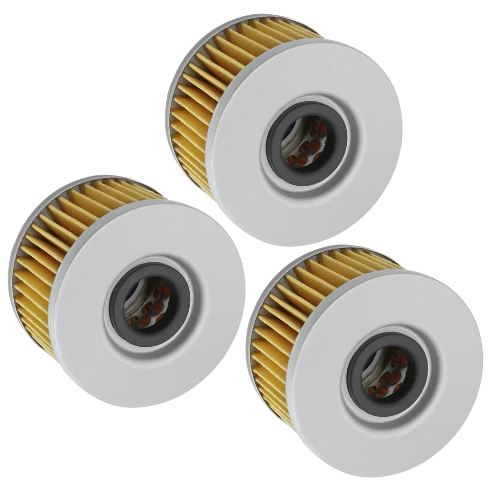 3 Pack Oil Filter for Honda GL650I Silver Wing Interstate CX650C Custom 1983 - Изображение 3 из 4