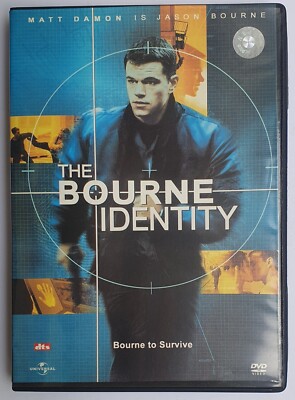 DVD The Bourne Identity, englisches Original, aus Asien